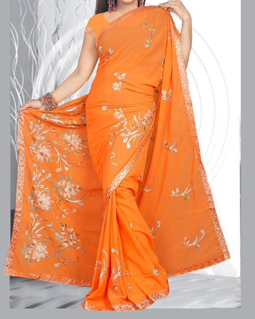 Printed Saree