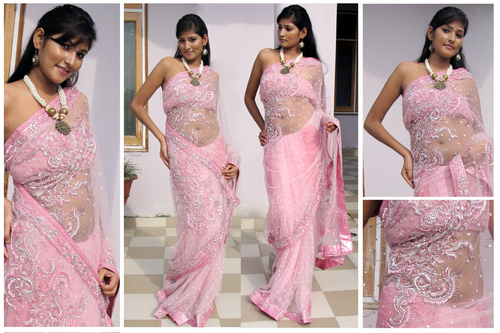 Net Saree