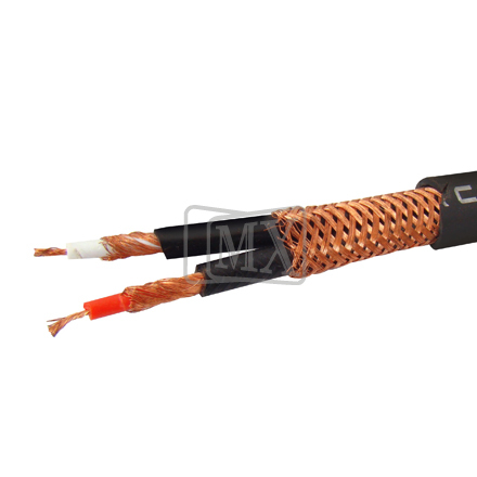 MX AUDIO CABLE TWO CORE INDIVIDUALLY SHIELD + OUTER SHIELDING (100 MTR ROLL)