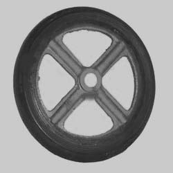 C.I. Bonded Industrial Trolley Wheels