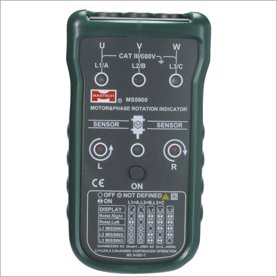 Motor And Phase Rotation Indicator