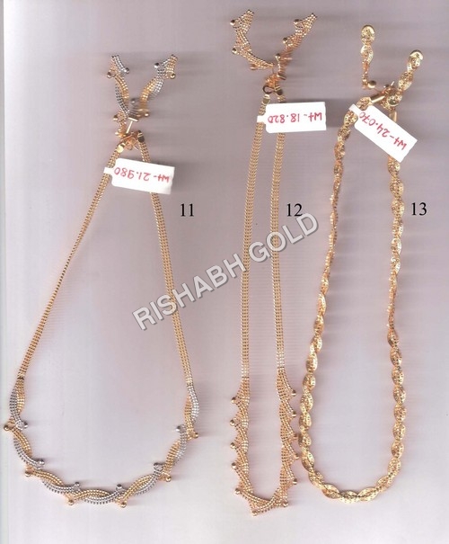 Gold Chain Set