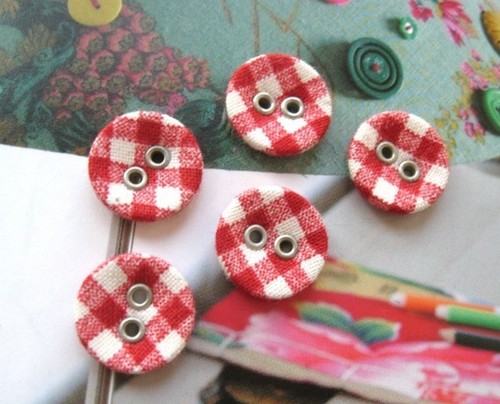Fabric Metal Buttons