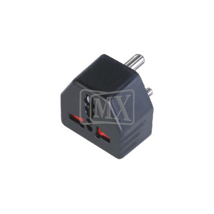 MX UNIVERSAL CONVERSION PLUG - 3 PIN WITH CHILD SAFETY SHUTTER