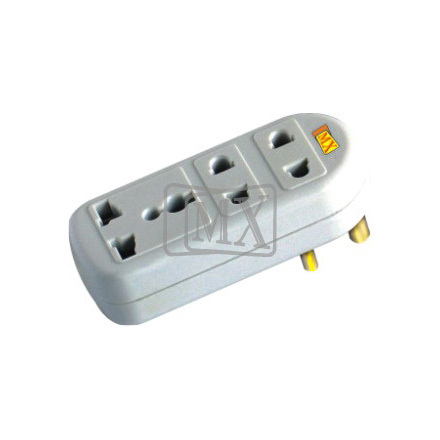 MX 3 WAY UNIVERSAL ADAPTOR (3 PIN) (2+1)