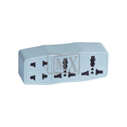 MX 2 WAY UNIVERSAL CONVERSION PLUG + 2 WAY 3 IN 1 PLUG