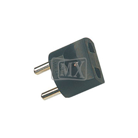 MX CONVERSION PLUG 2 IN 1 ROUND 220V-110V
