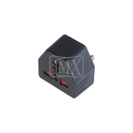 MX UNIVERSAL CONVERSION PLUG - 2 PIN WITH CHILD SAFETY SHUTTER