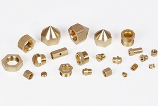 Brass Dome Nuts