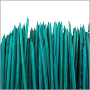 Bamboo Split Canes - Bamboo Stakes 40cm-8ft, Green Dyed, 6mm-14mm Thick | Durable, Versatile, Eco-Friendly, Pack of 10