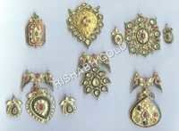Traditional Meena Pendant Sets