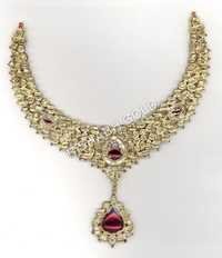 Ladies Designer Meena Necklace