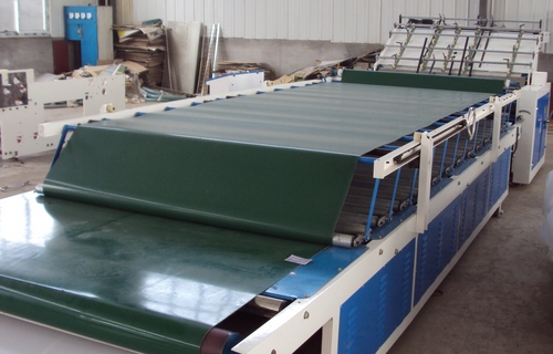 Semi Automatic Pasting Machine - Steel, Cutting Width 1800-2500mm, AC Servo Control | High Speed, Precise Cuts, Energy Efficient, Reduced Waste