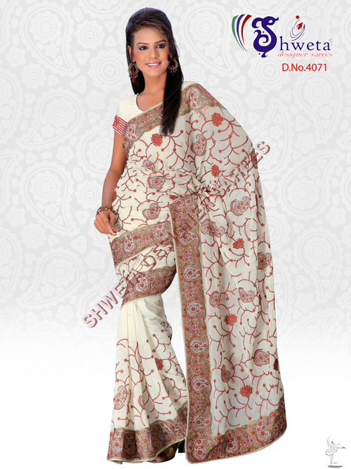 Kashmiri Work Sarees