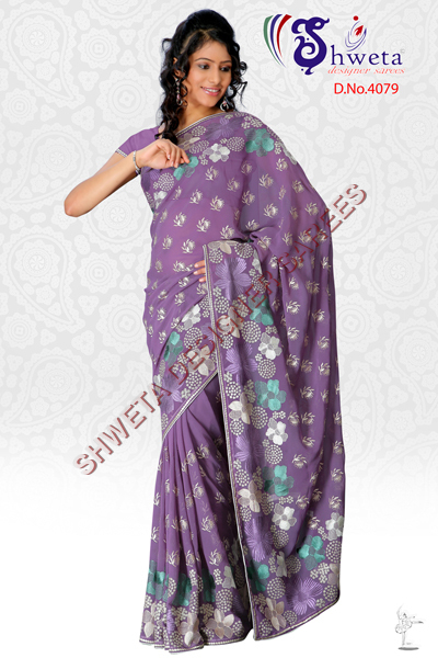 Parsi Work Designer Sarees