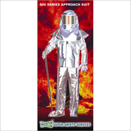 O-Neck Aluminized Fire Proximity Suit