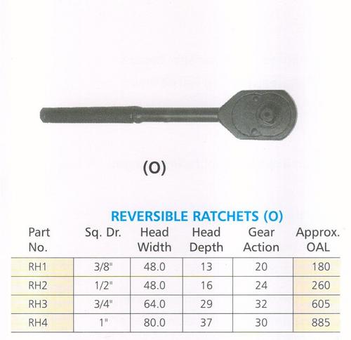 reversible ratchets