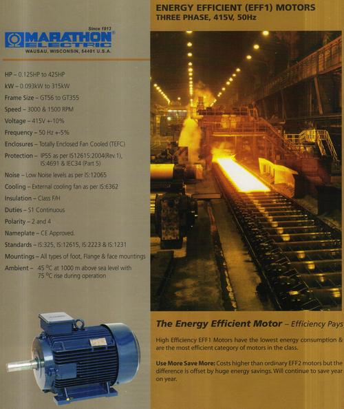 energy efficient (eff1) motors