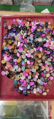 Premium quality supper shine mirror polished mix color onyx pebbles stone with standard packing