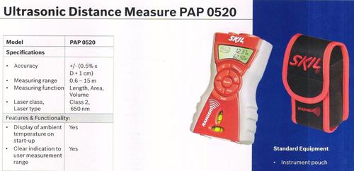 ultrasonic distance measure pap 0520