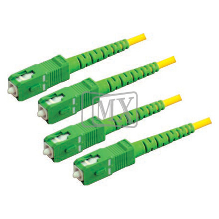MX SC/APC Patch Cord, Multimode Duplex 3 Meters - High Return Loss, Low Insertion Loss, ROHS Compliant