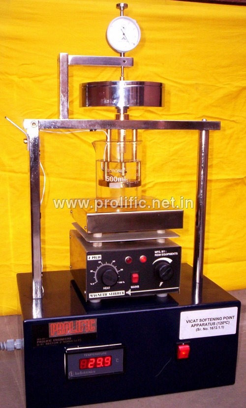 Vicat Softening Point Apparatus Vicat Softening Point Apparatus