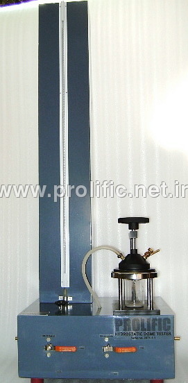 Hydrostatic Dome Tester for fabrics