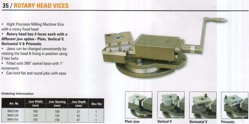 rotary head vices