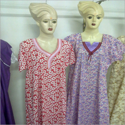 Cotton Printed Nighty