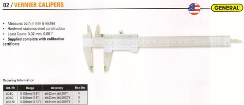 vernier calipers