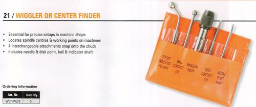 Winggler or Center Finder - Metal, 5x5 cm, Orange, ±0.1mm Accuracy | Precise Alignment, Easy Setup, Durable Design, Accurate Results