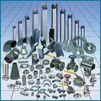 Carbon Steel Components - Astm A234 Wpb Butt Weld Fittings, Custom Sizes Up To 32"nb, Silver Finish, Precision Dimensions, Corrosion Resistant