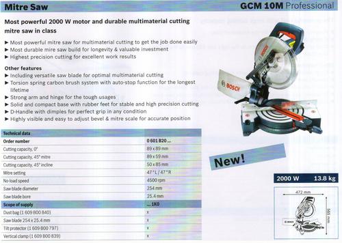 MITRE SAW ( GCM 10M Professional)
