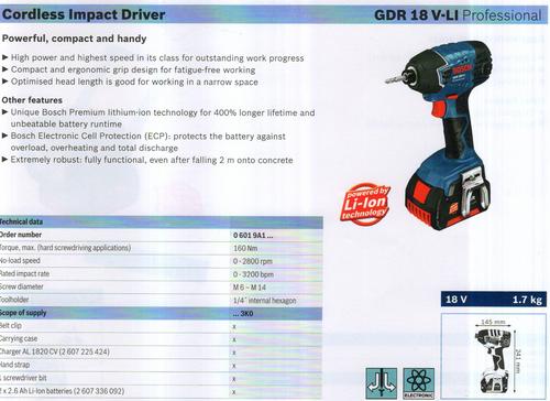 GDR 18V-LI Professional