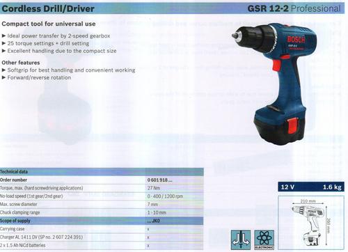 GSR 12-2 Professional