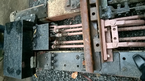 Railway Ground Connection For Point Machine