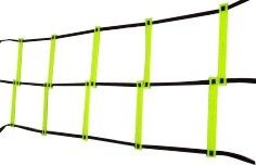 Multicolour Double Flat Speed Ladders