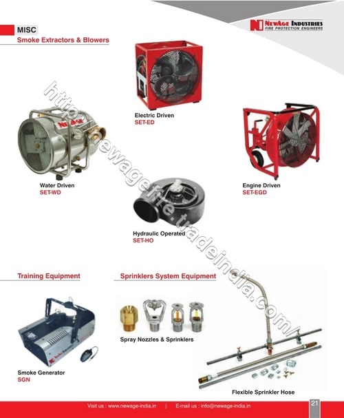 Misc Fire Fighting Equipment