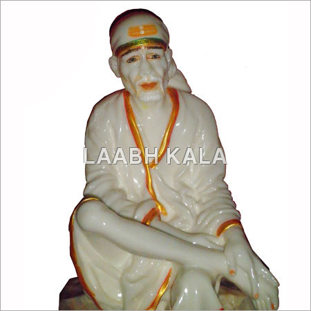 Sai Baba Marble Statue