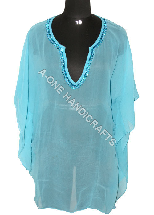 Beaded Beach kaftan