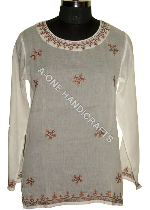 Embroidered Beach Top