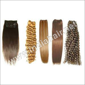 Indian Remi Weft Curly Hair.