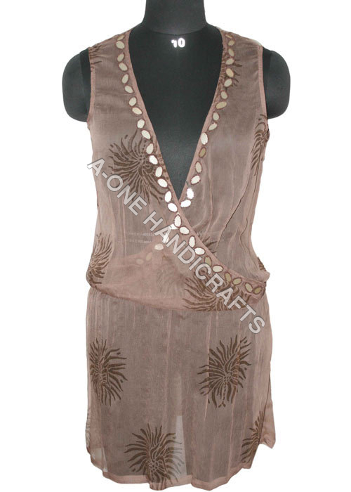 Hand Block Printed Beach Dress
