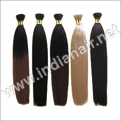 Indian Bulk Hair - Human Hair, 508-762 mm Length | Silky Texture, Minimal Shedding, Intact Cuticles, Lustrous Locks