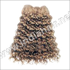 Indian Brown Curly Human Hair