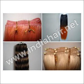 Indian Colored Human Hair Extensions