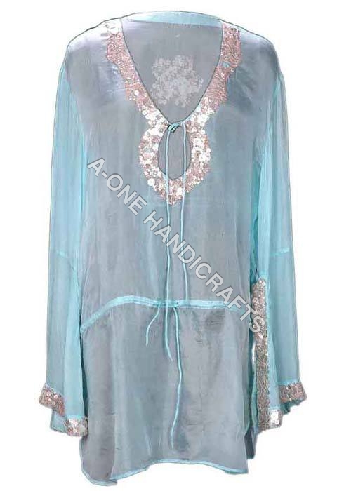 100% Silk Kaftan