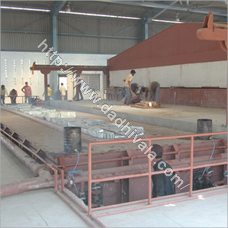 Semi-Automatic High Mast Pole Galvanizing Plant