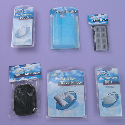 Travel Accessories Assortment