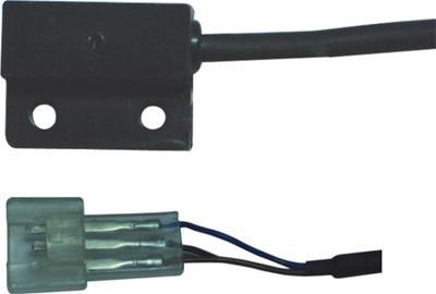 ZW EB16003R - Metal Plastic 25x15x10mm Black, DC 12V Proximity Sensor, 5mm Sensing Distance, JST Connector, Precise Switching
